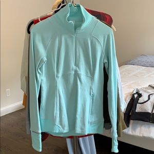 Worn once or twice lululemon half zip